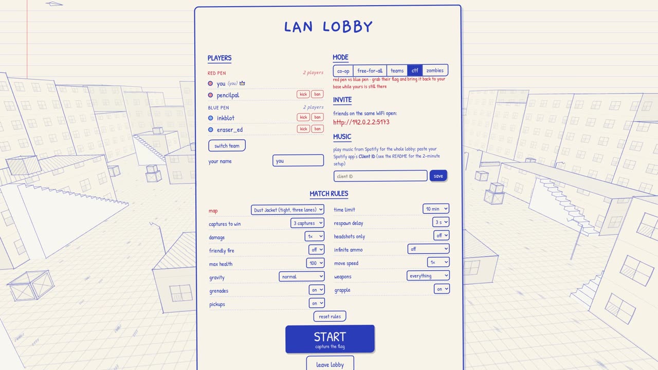 The lobby